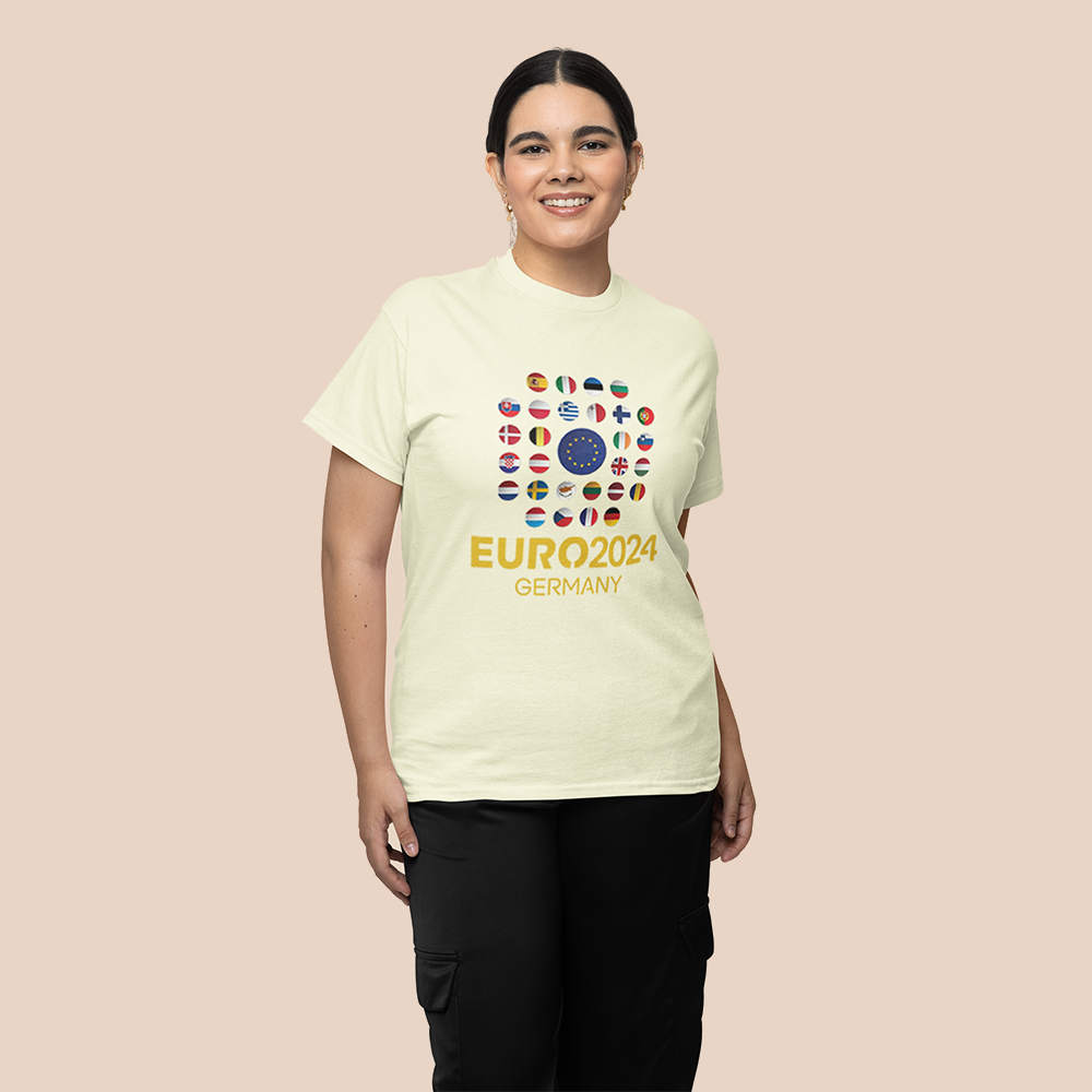 European Cup T-shirt |  Women Plus Size Tshirt