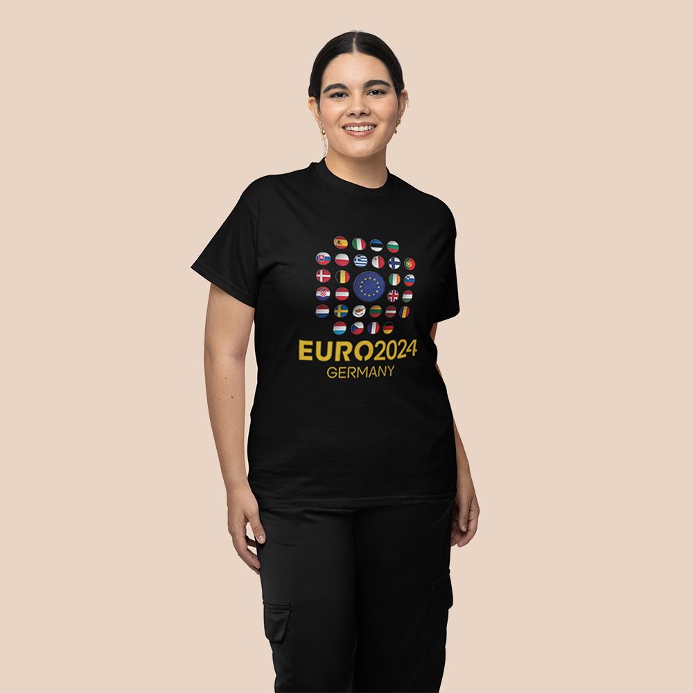 European Cup T-shirt |  Women Plus Size Tshirt