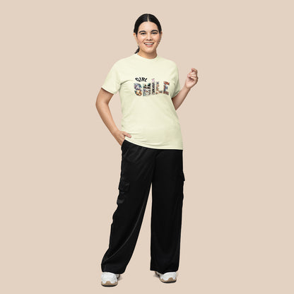 GIRL SMILE |  Women Plus Size Tshirt