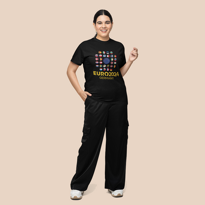 European Cup T-shirt |  Women Plus Size Tshirt