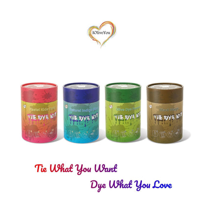 IOliveYou® Tie Dye Kit | Natural Indigo Blue Theme