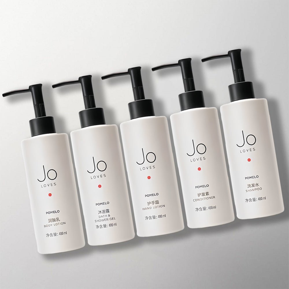 JO LOVES Shampoo &amp; Shower Gel &amp; Conditioner &amp; Body Lotion &amp; Hand Wash &amp; Lotion 375ML