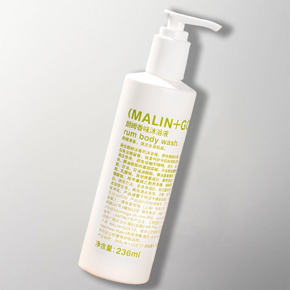 MALIN+GOETZ Shampoo &amp; Conditioner &amp; Shower Gel &amp; Body Liton 236Ml