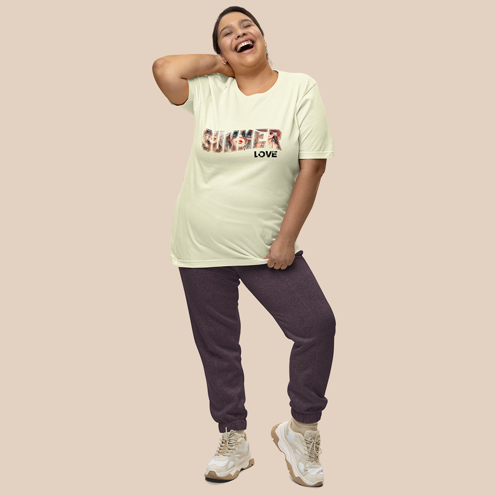 SUMMER LOVE |  Women Plus Size Tshirt