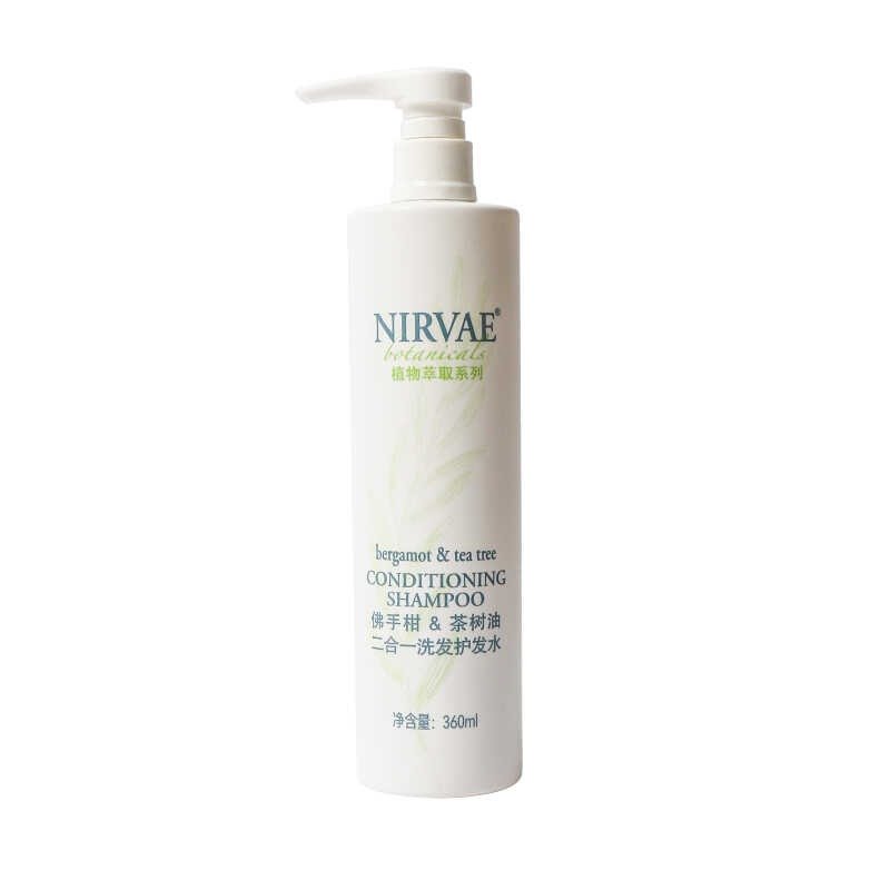 NIRVAE Botanicals Conditioning Shampoo for Wanfeng Hotel Toiletries.