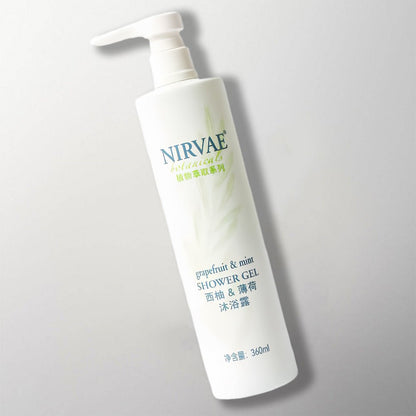 NIRVAE Botanicals shower gel for Wanfeng Hotel Toiletries.