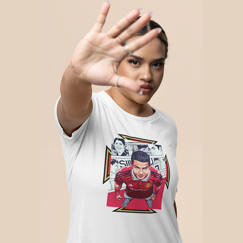 European Cup T-shirt |  Women Plus Size Tshirt