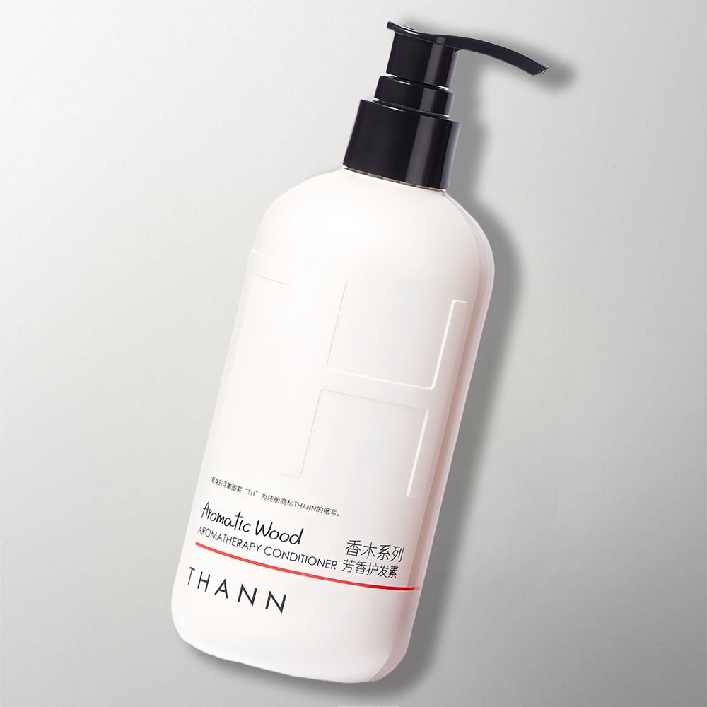 THANN Aromatic Wood Shampoo &amp; Conditioner &amp; Shower Gel &amp; Body Lotion 320ML